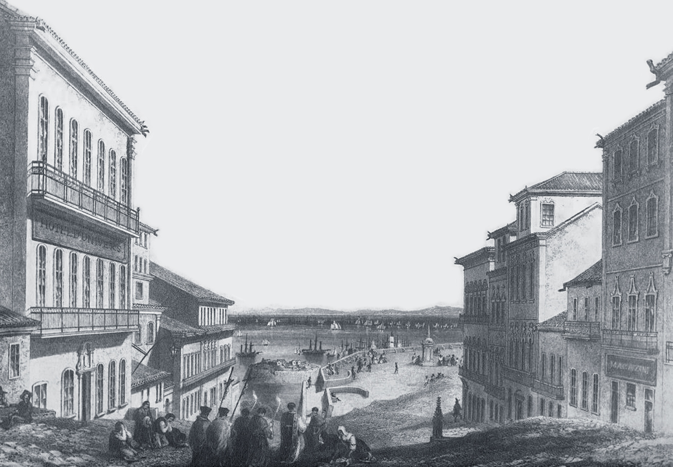 Ladeira de São Bento seculo 19